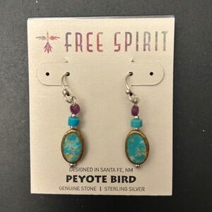 Peyote Bird earrings